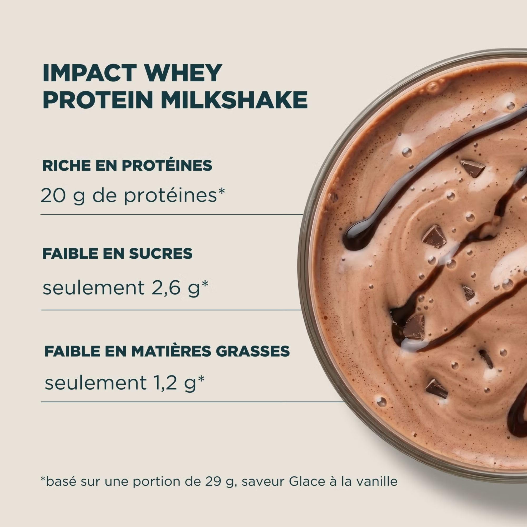 Myprotein Impact Whey Protein Milkshake – Chocolat au lait | 90 portions – 2610 g | Jusqu'à 20 g de protéines | Onctueux, délicieux et seulement 104 kcal