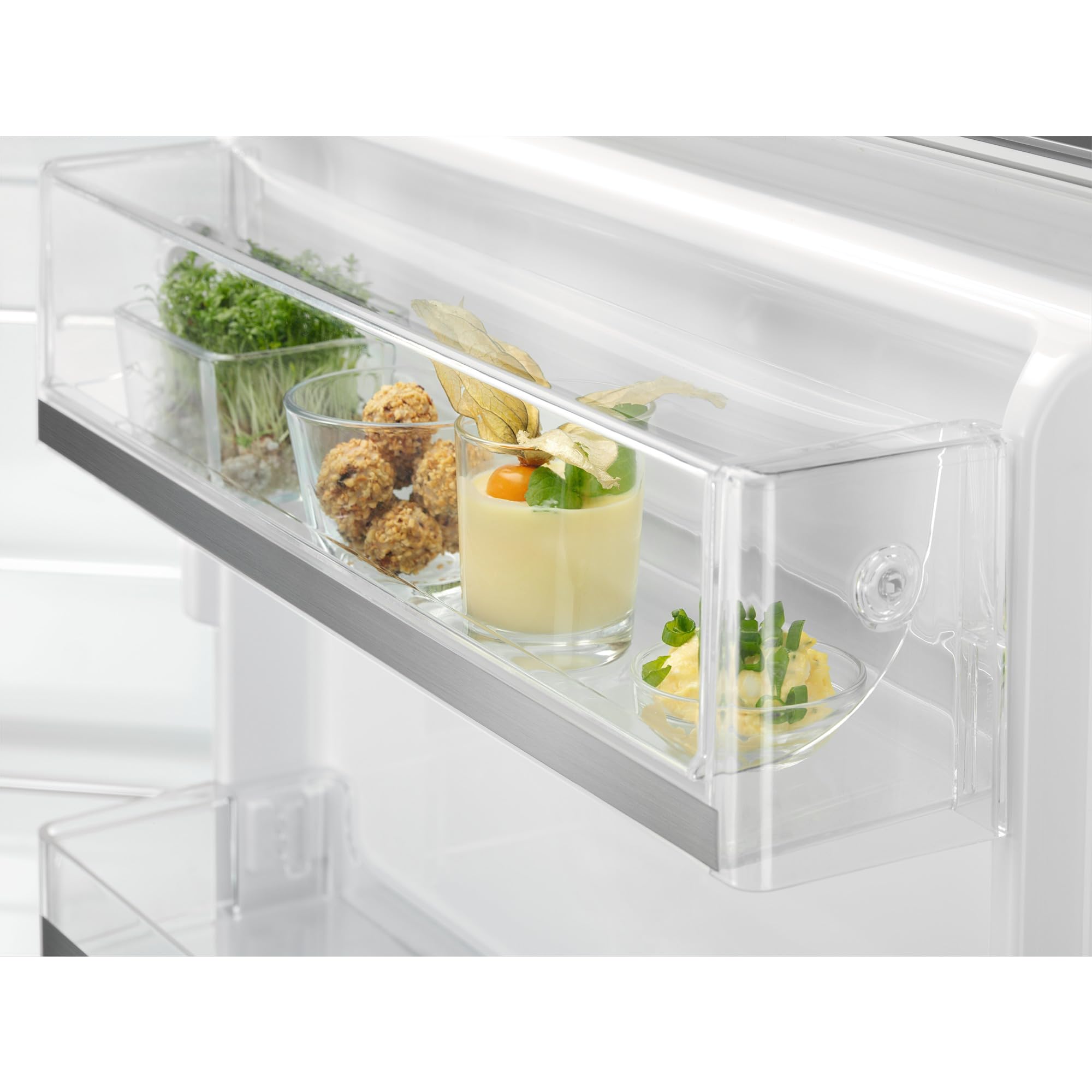 Electrolux LXB1SE11W0 Frigorifero a libera installazione Serie 500 OptiSpace, Ampio Spazio Interno, Ripiani e Cassetti Rimovibili, Organizzazione Flessibile, Frigo Capiente per Alimenti Voluminosi