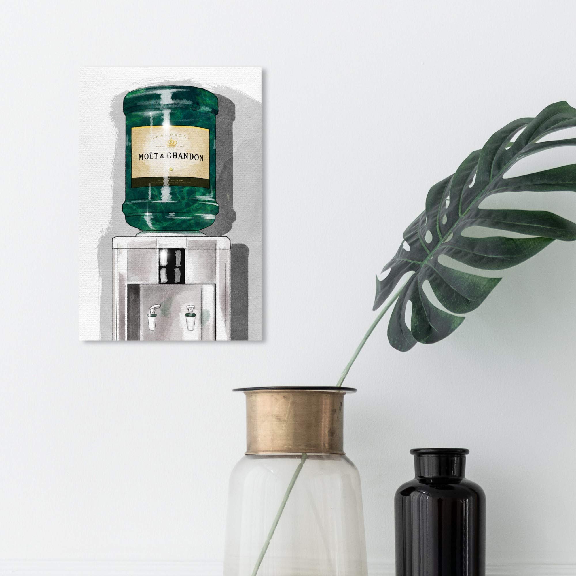 Oliver Gal 'Champagne For Days' ファッションウォールアートデココレクション モダンプレミアムキャンバスアートプリント Oliver Gal \u0027Champagne for Days II\u0027 Fashion Green Wall Art Canvas