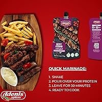 Vista 3 de Adonis - Adobo rápido de kebab de ternera, 6 oz (170 g), adobo de condimento líquido listo para usar
