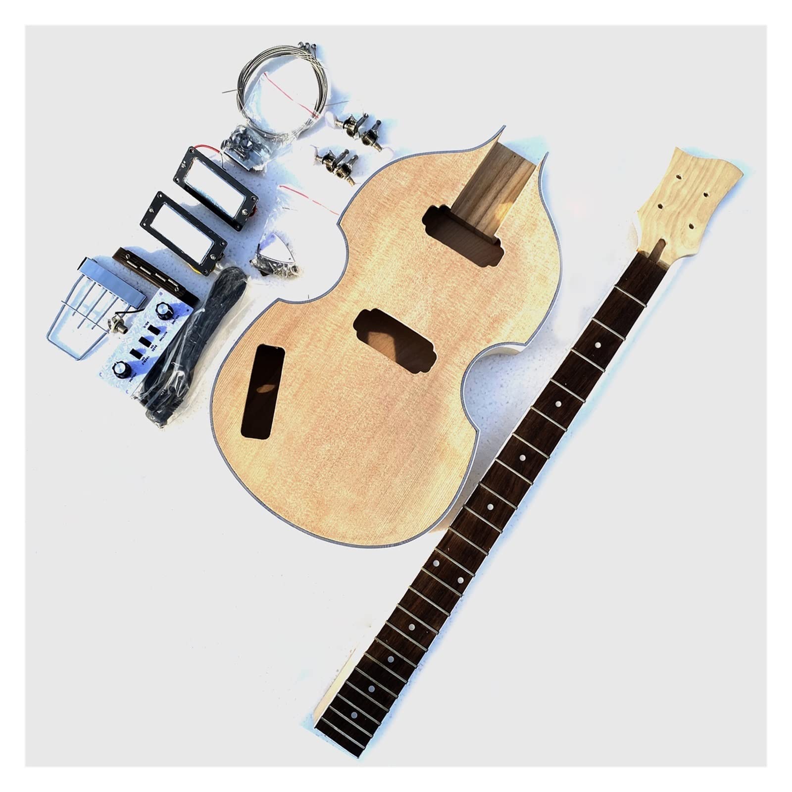 DIY Zestaw Gitary Elektrycznej Zbuduj Własną Gitarę Elektryczną W Lewej Ręce Ze Wszystkimi Częściami I Śrubami Montażowymi Profesjonalny zestaw do gitary elektrycznej