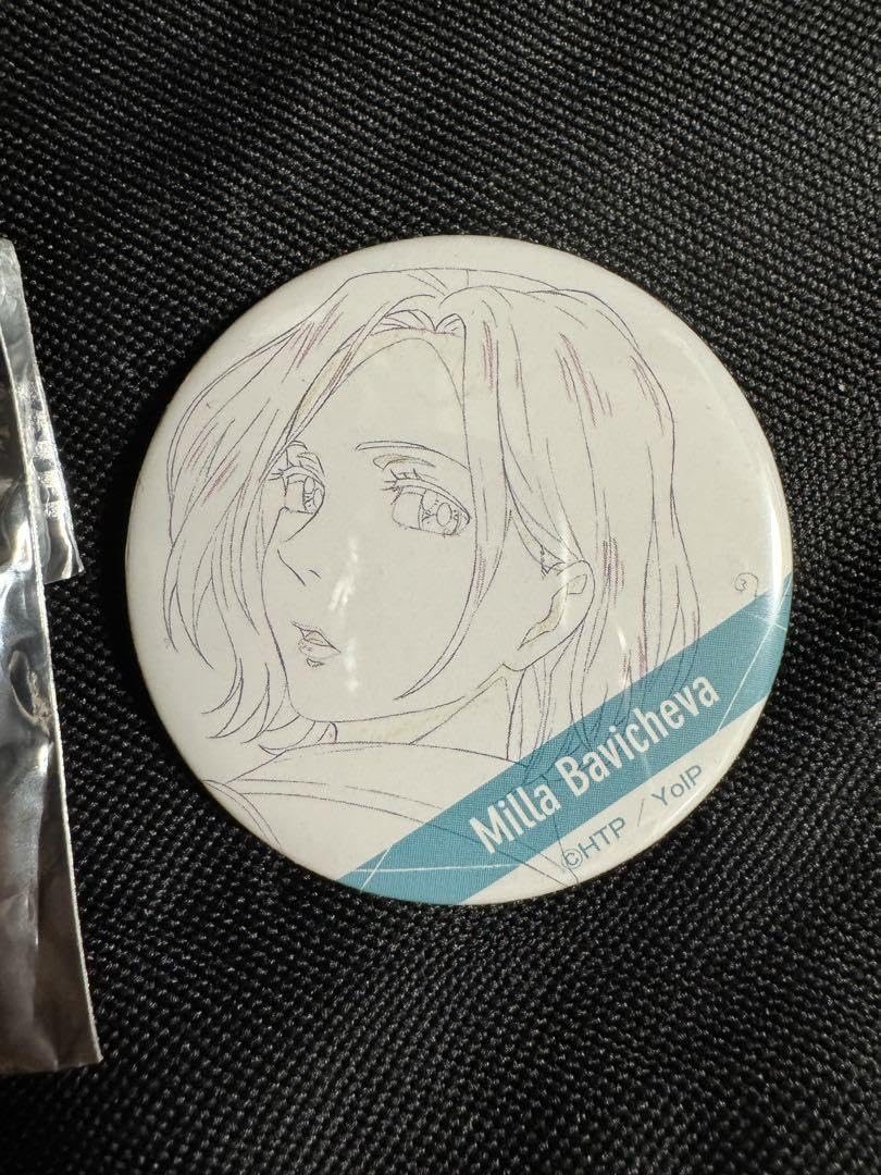 ユーリ on ice アニメ原画缶バッジ 原画 ユーリ ユーリ!!! on ICE 展覧会 ミュージアム 缶バッジ ユリオ - メルカリ