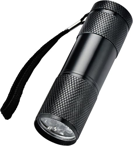 Optimal Shop Paquete de 6 luces UV negras 9 luces LED antorcha para exteriores etc paquete de 6 Optimal Shop Paquete de 6 luces UV negras 9 luces LED antorcha para exteriores etc paquete de 6