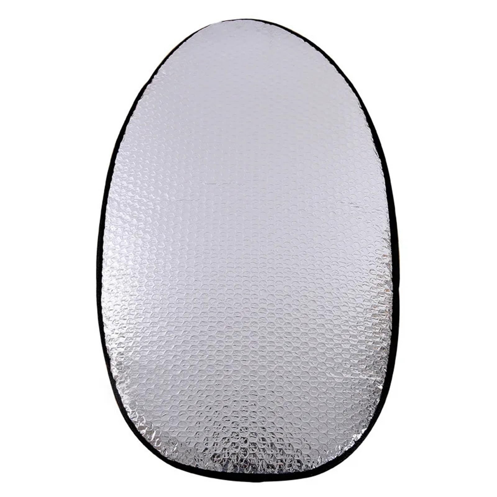 osłona termiczna Uniwersalny pokrowiec na poduszkę motocyklową z folii aluminiowej, izolujący ciepło, na siedzenie skutera, wodoodporny krem ​​przeciwsłoneczny(2pcs)