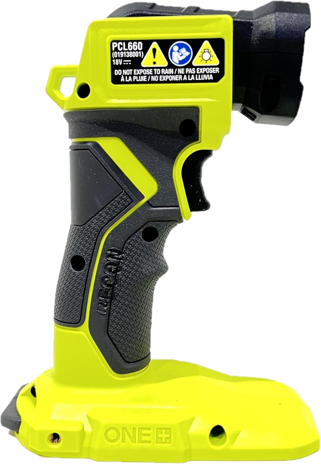 Ryobi 18V LED Light, PCL660 2Pk - Bulk Packaged, Handheld, Green, 2pk-PCL660=BT