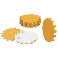 Vista 30 de Keystone Flex Edge - Discos de lijado dorados de 2 pulgadas, papel de lija ondulado con gancho y bucle para lijadoras de cuencos y accesorios