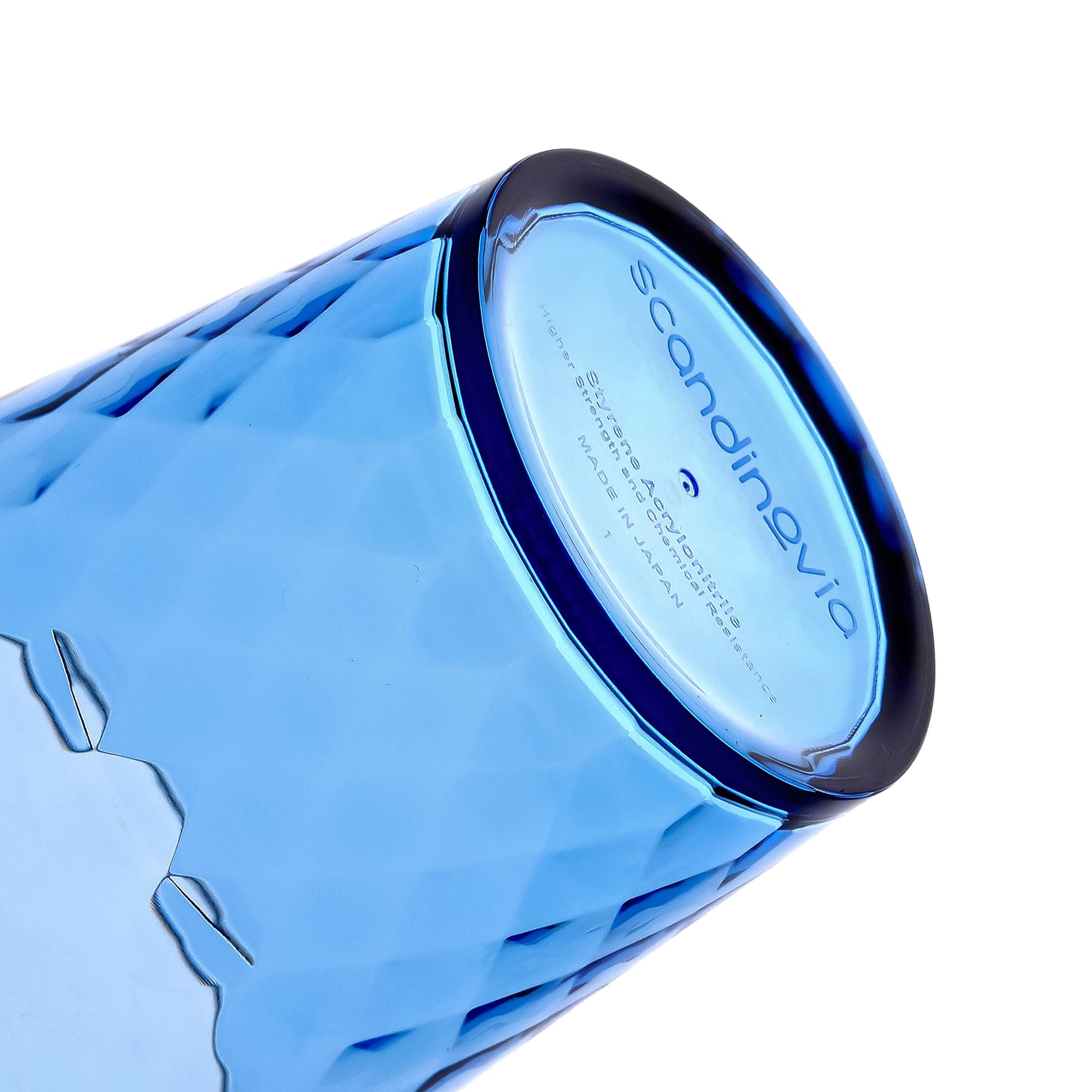 SCANDINOVIA - 250 ml Unzerbrechliche Becher - Bunte Acrylbecher, Bruchsicher, Wiederverwendbar, Spülmaschinenfest, Glatte Ränder, BPA-frei, Für Innen & Außen, Für Kinder & Erwachsene - 4er Set