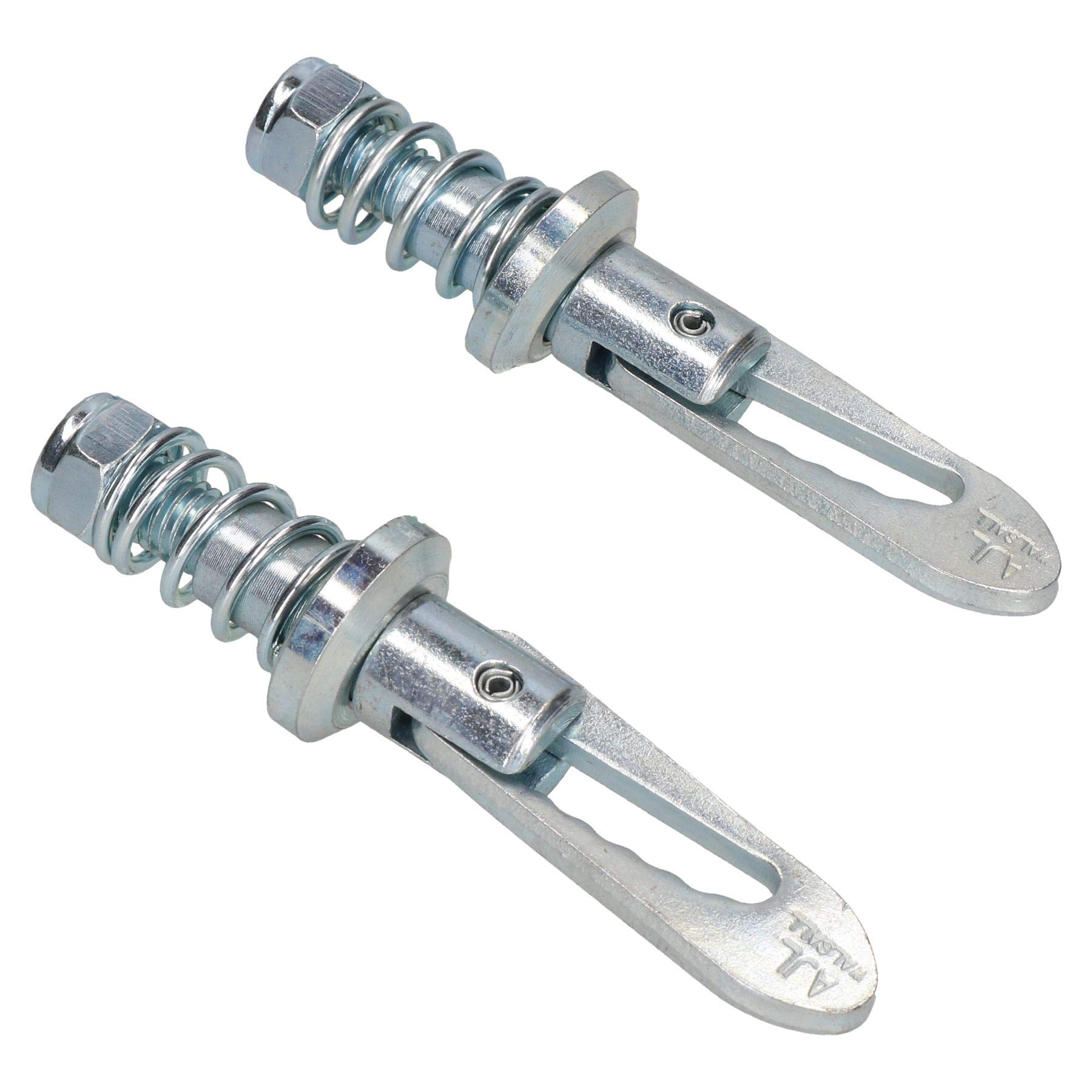 AB Tools 2 x M12 Antiluce Tailgate Drop Catch Trailer Dropside Latch ANTI RATTLE Spring