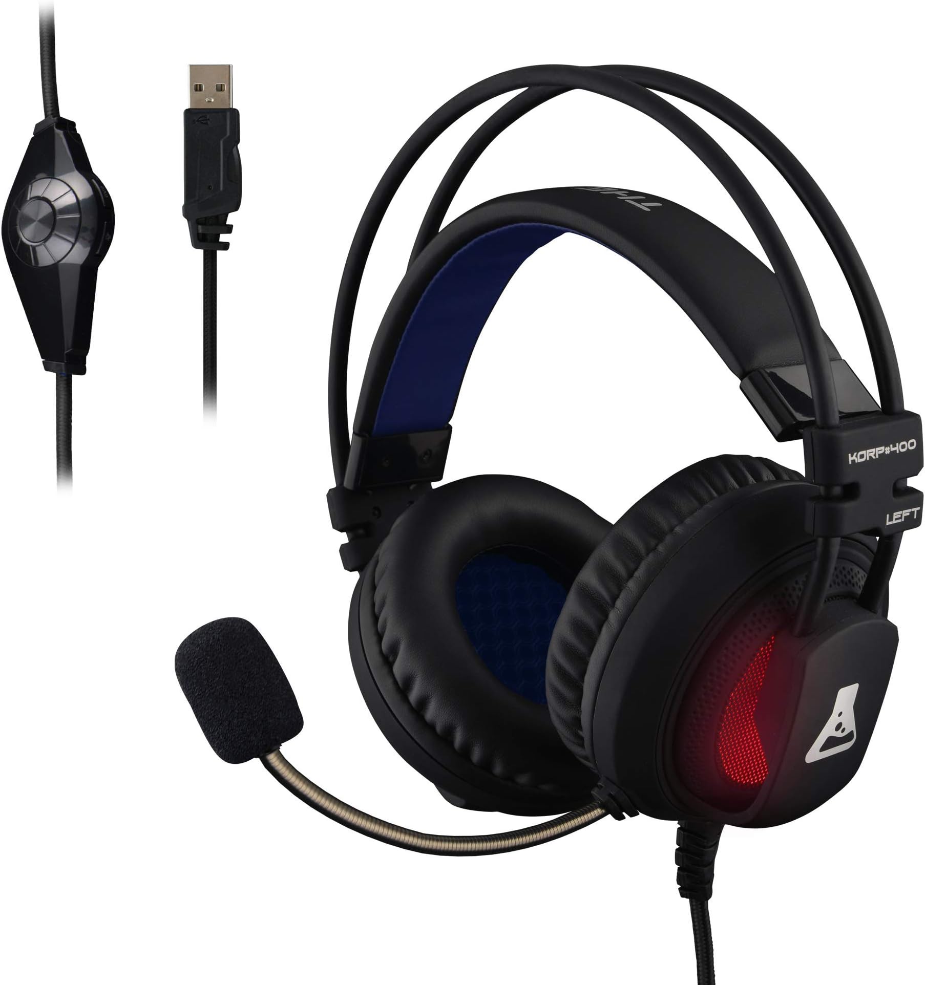 THE G-LAB - KULT-RADIUM - High-Performance Gaming Mouse - Ultra-Responsive and Durable - 4800 DPI - 7 Programmable Buttons - Black with RGB Backlighting