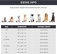 Vista 6 de Bedsure Cama grande para perros grandes Cama ortopédica grande impermeable para perros con funda extraíble lavable, alfombrilla de espuma