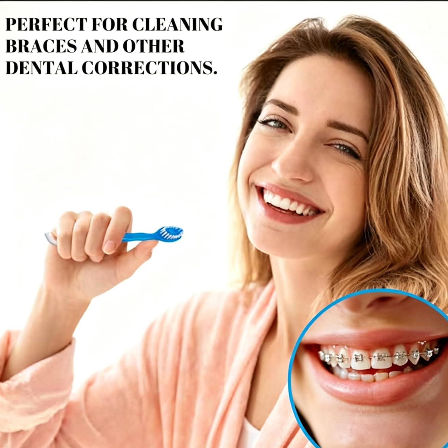 30 Individually Packaged Disposable Travel toothbrushes with Toothpaste, 5-in-1 Convenient Mini Disposable Toothbrush