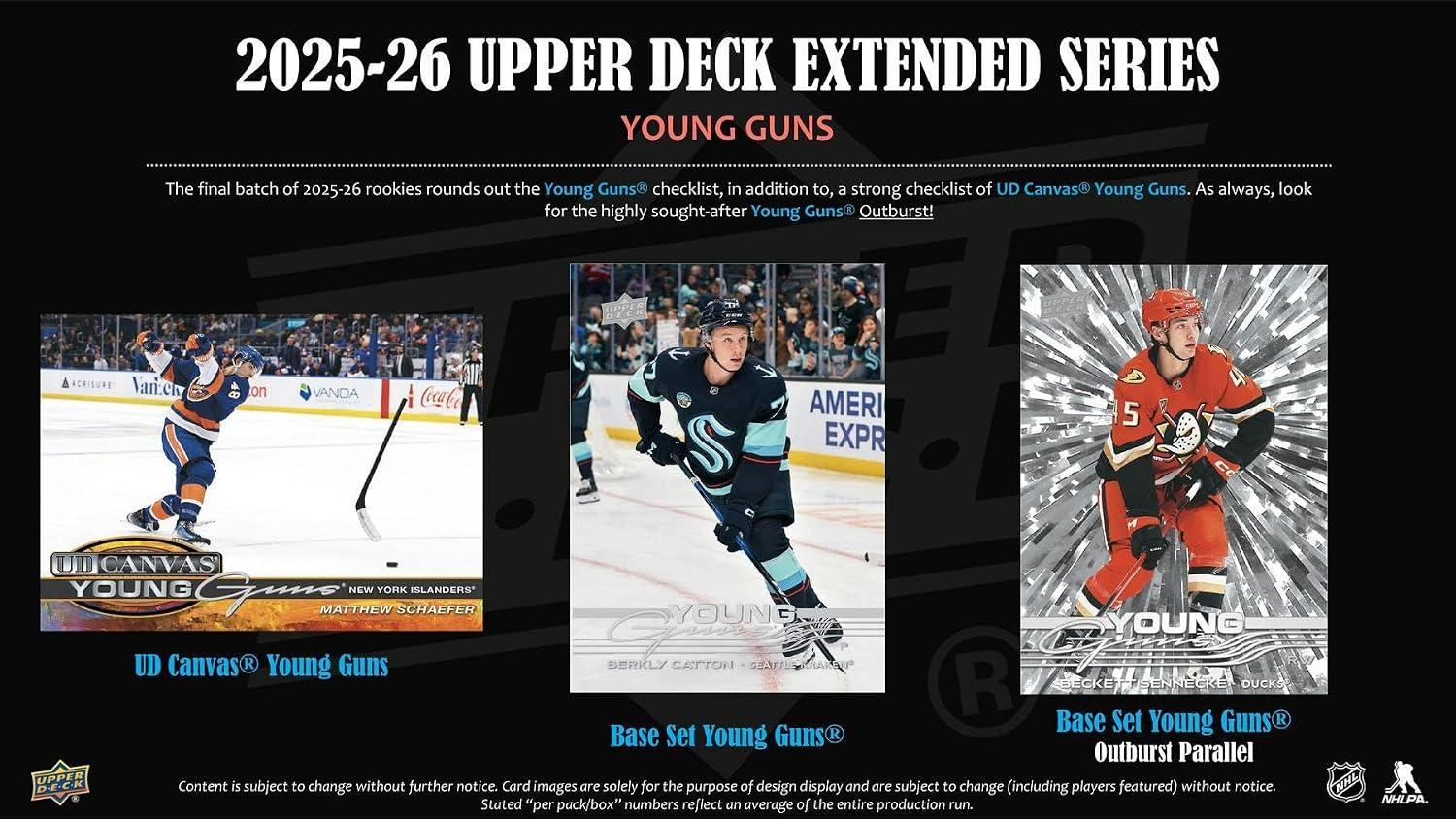 Upper Deck 2025-26 Extended Series Hockey Blaster Box