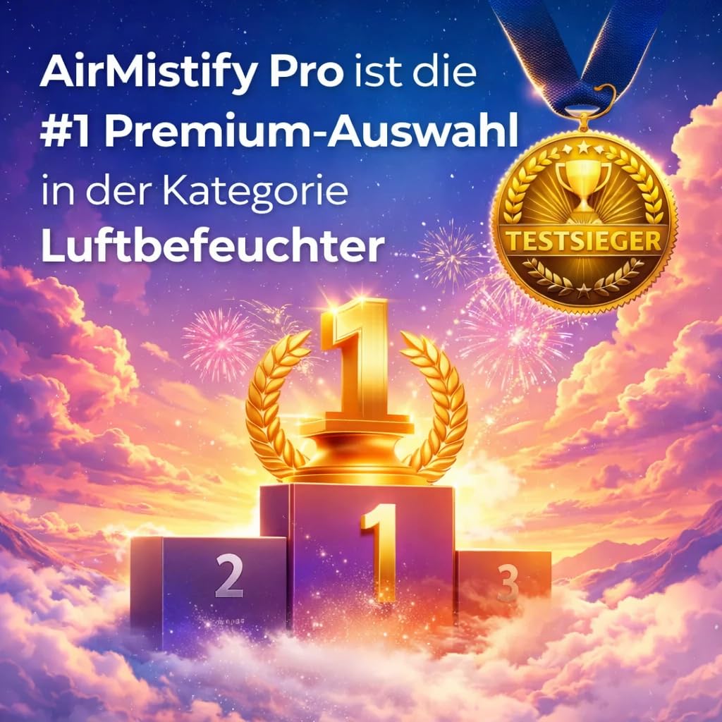 Osmo AirMistify Pro 2 w 1 nawilżacz powietrza, oczyszczacz powietrza, cichy, do domu i biura