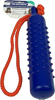 Pet Store The Gorilla Tuff Schwimmender Trainingsdummy für Wurf- und Apportierspiele an Land und im Wasser, gesunde Übung für Ihren Hund, Kaiserblau product image