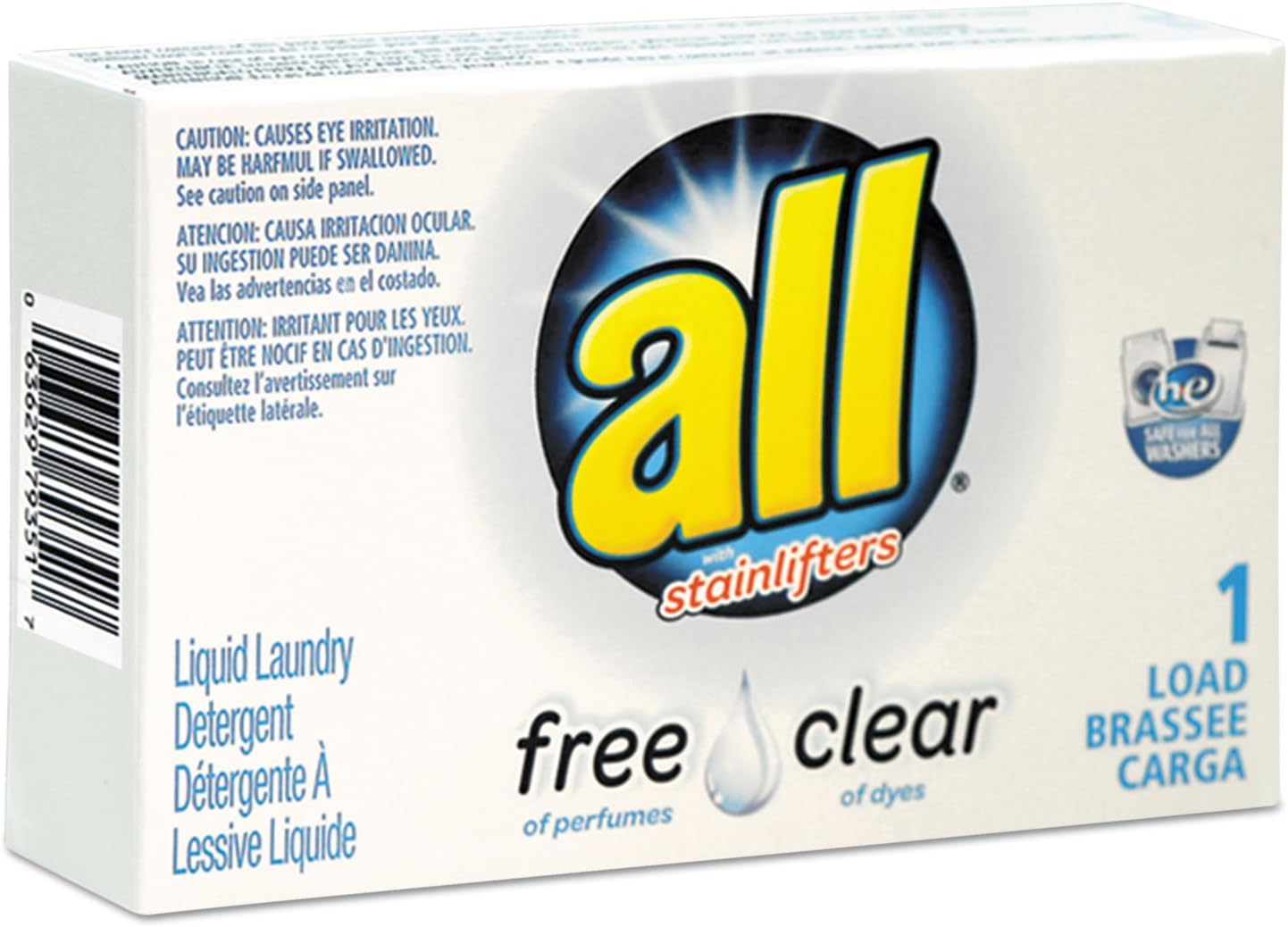 Free Clear HE Liquid Laundry Detergent VEN2979351