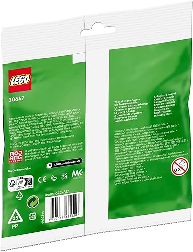 Miniatura 3 de LEGO Minecraft Building Blocks - La Cueva de Espeleotemas 30647 (45 piezas)