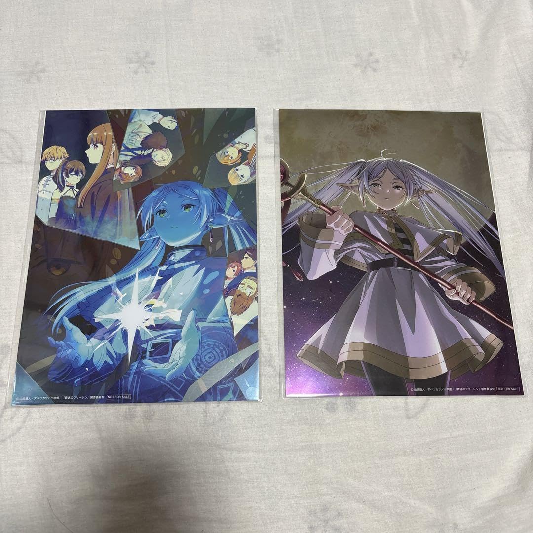 新品！葬送のフリーレン Blu-ray購入特典 アクキー＆メタルビジュアルカード Amazon.co.jp: 葬送のフリーレン 特典 メタルビジュアルカード 4枚