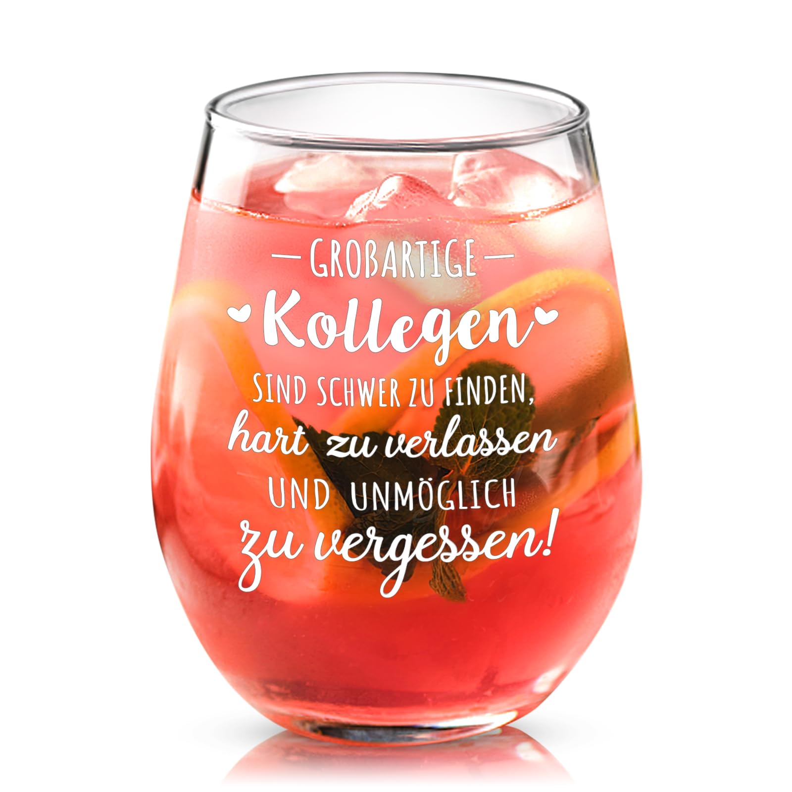 Verre À Vin Cadeau D'Adieu Pour Collègues, Verres À Vin