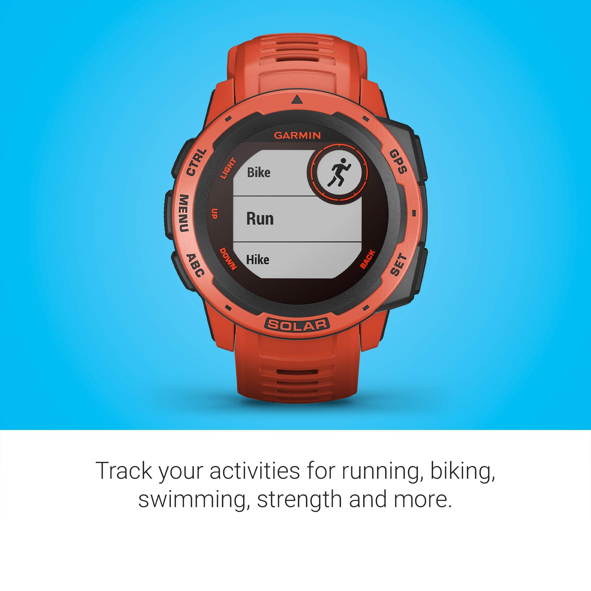 Amazon.com: Garmin Instinct Solar, Solar-Powered Rugged Outdoor