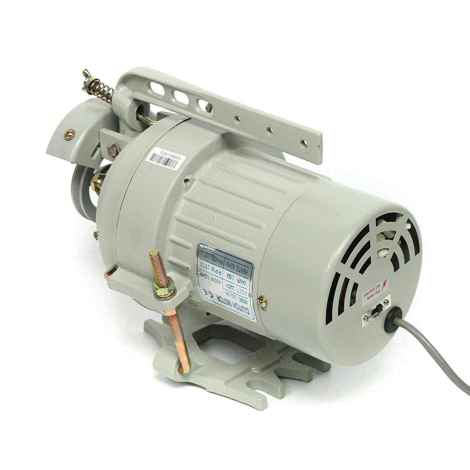 Naaimachinemotor, 600 W naaimachinemotor, borstelloze stille servomotor voor industrieel, huishoudelijk, hoge kop, dubbele naald (EU