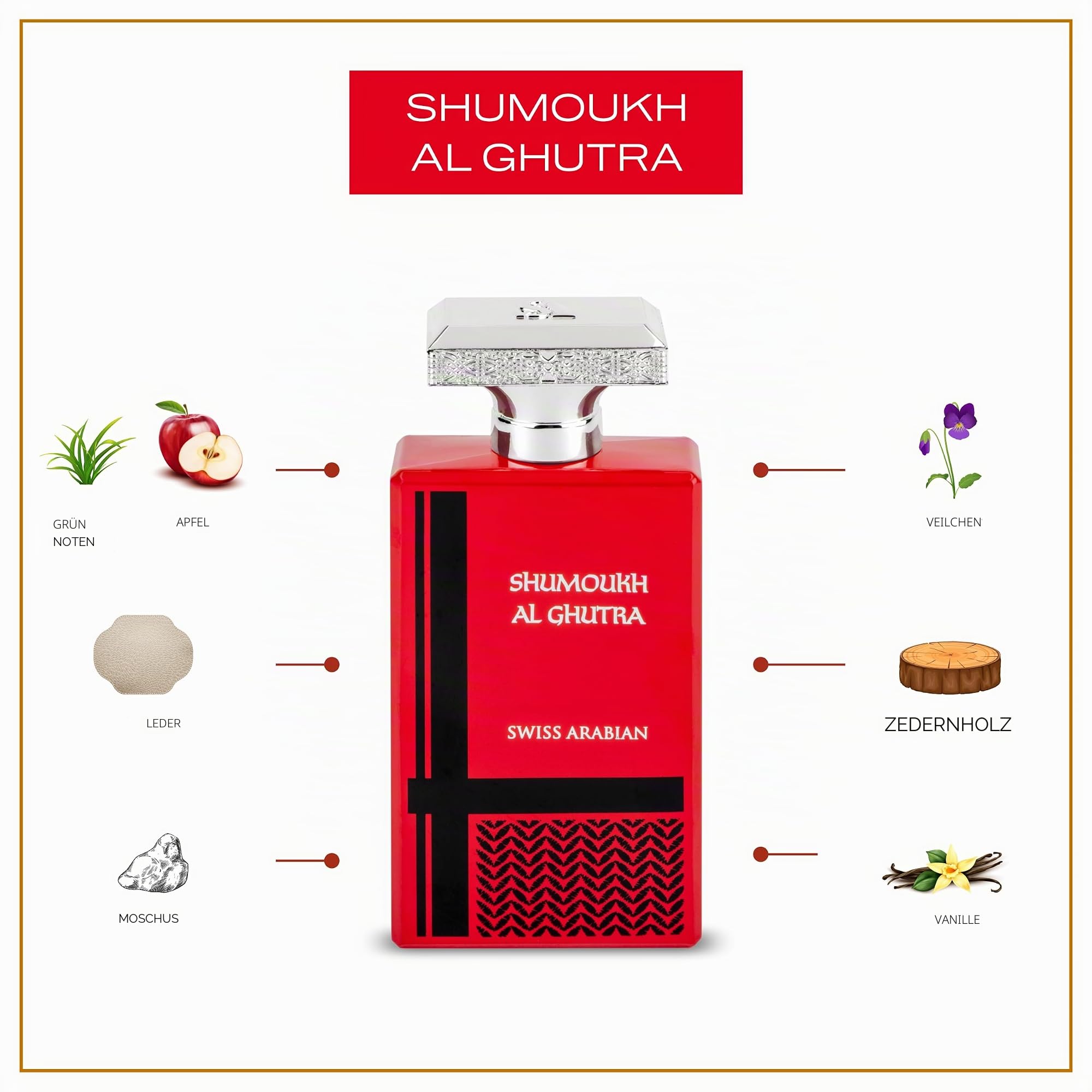 Swiss Arabian Shumoukh Al Ghutra EDP, 100ml