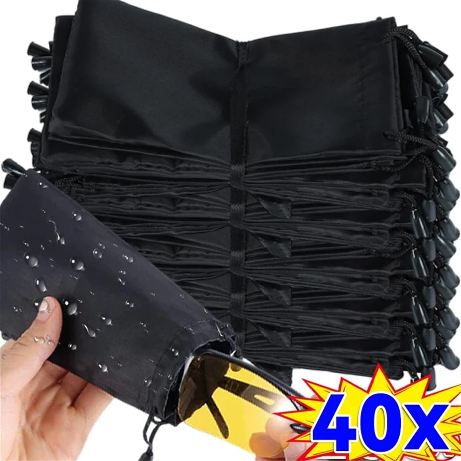 Funda Para Gafas De Sol Bolsa de gafas de sol impermeable de tela