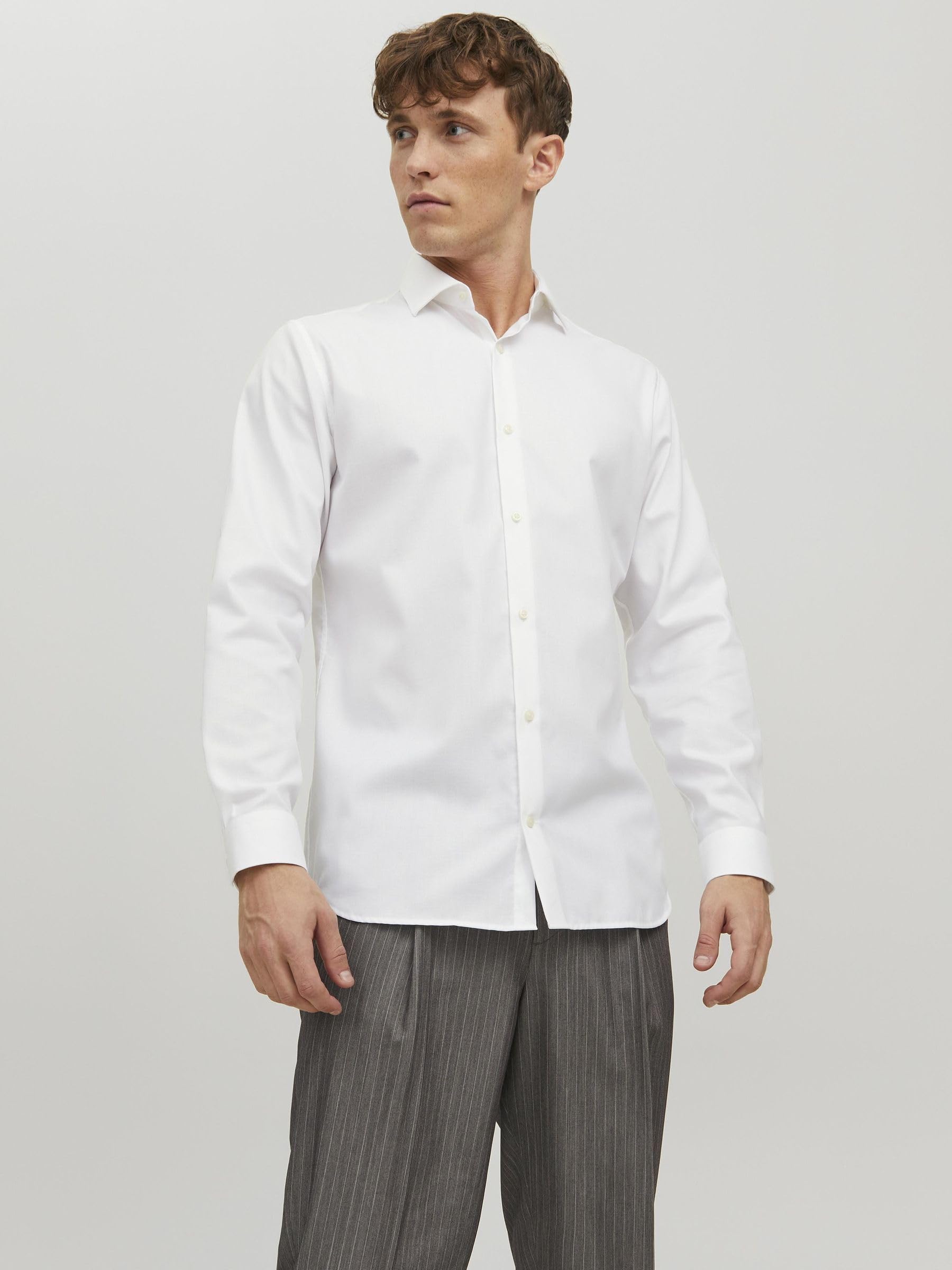 Jack & Jones Jprblaparker Noos - Camiseta de Manga Corta Camisa Hombre (Pack de 1)
