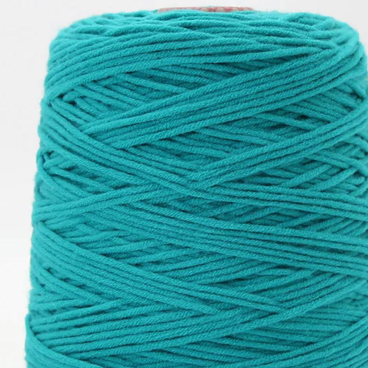 VICIYOO 400g Tufting Cylinder Yarn 8Strands of Milk Cotton Tufting Wool DIY Hand-woven Carpet Yarn Bulk