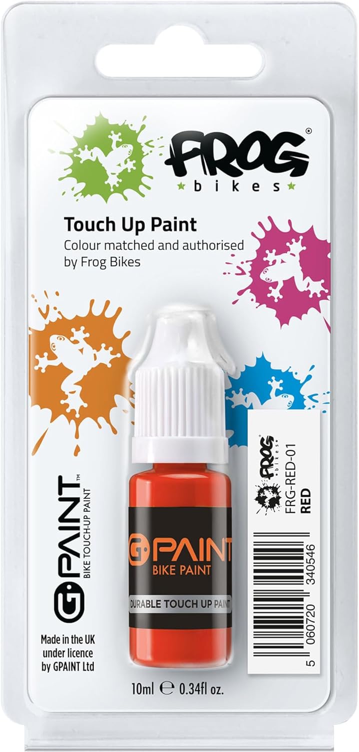 GPaint Bike Paints Frog Bike TouchUp Paint RED, Frog Bikes Bike