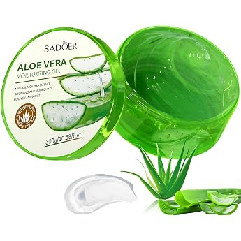 Aloe Vera Gel 300 ml Natural Moisturising Cream for Sunburn Repair