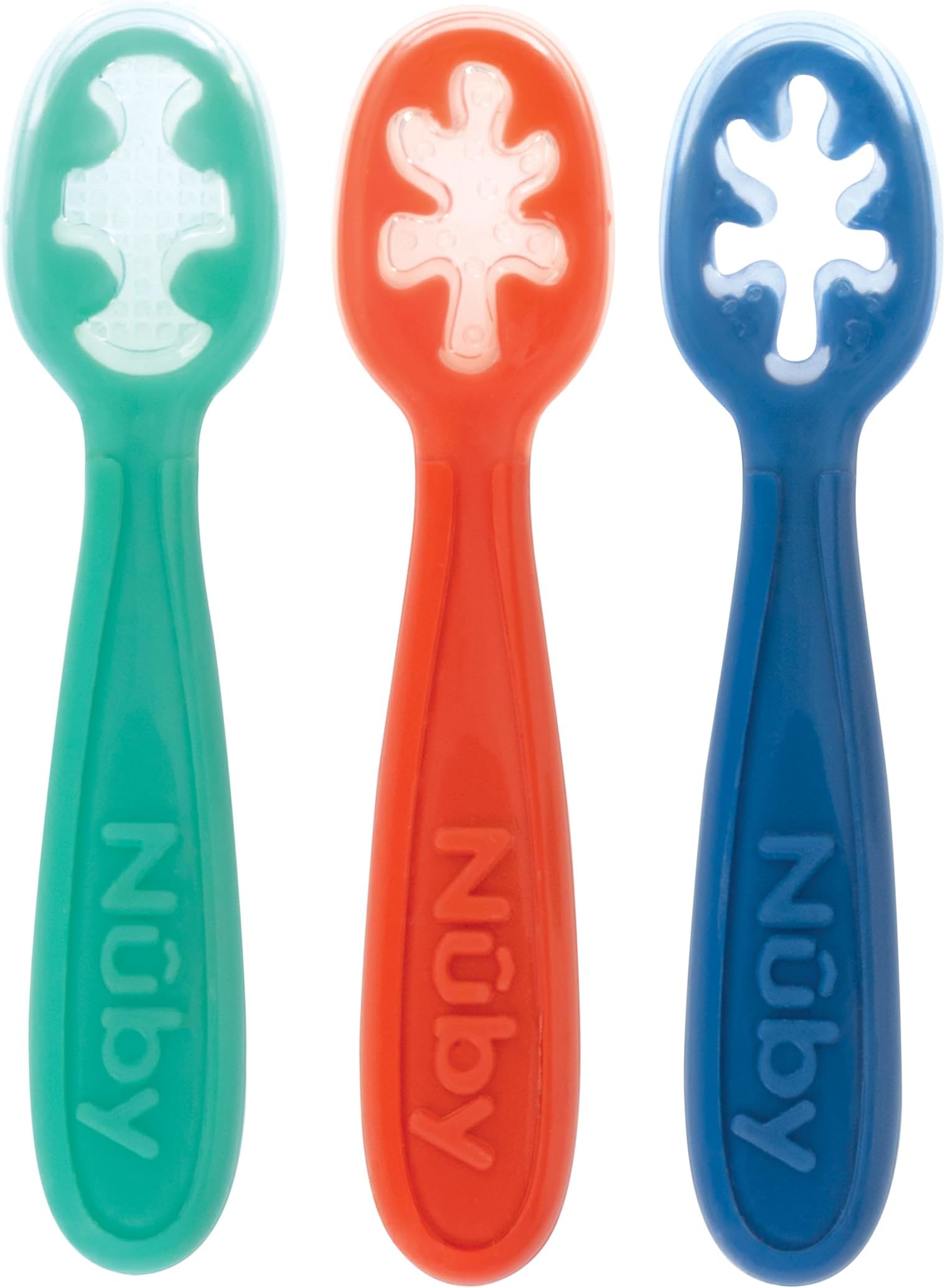 Baby's First Spoons Set - (3-Pack) Feeding Utensils for Babies - 6+ Months