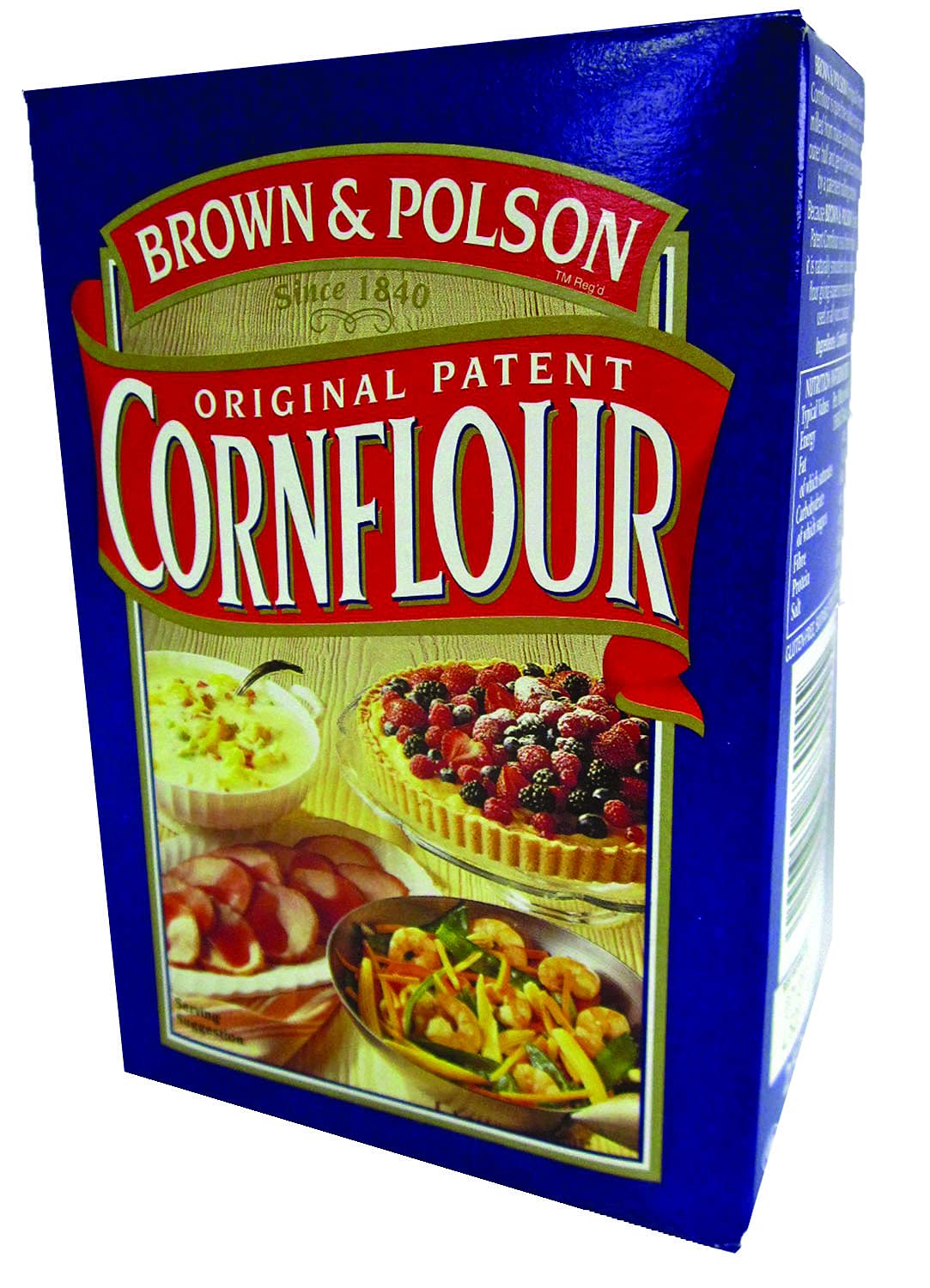 Brown & Polson Cornflour, Gluten-Free Thickener For Sauces, Soups & Baking, 500 g (Pack of 10)