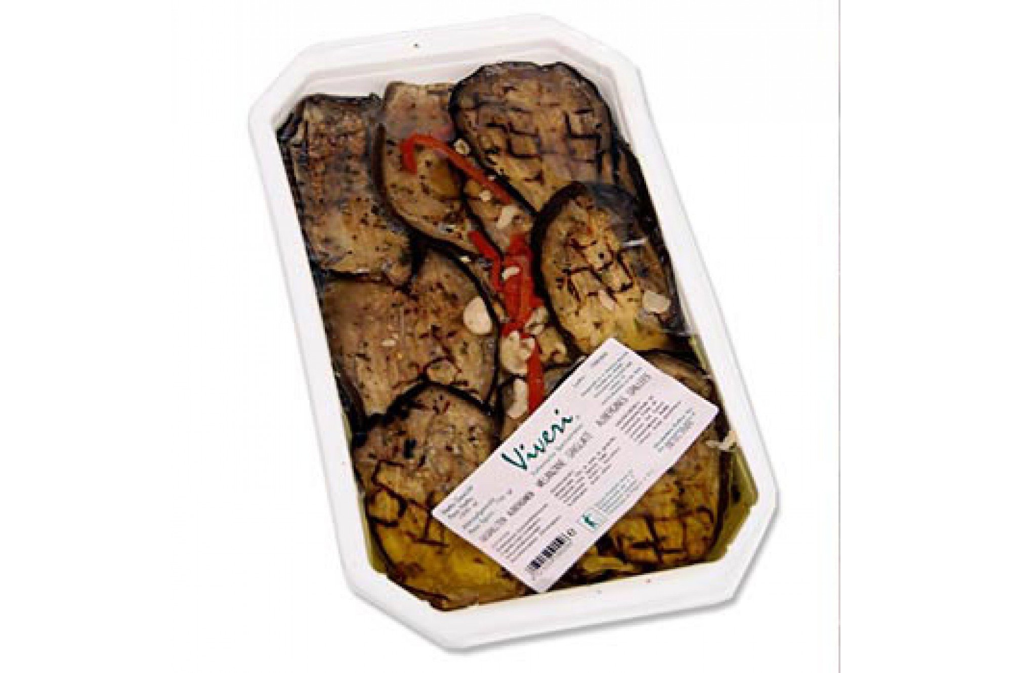 Eingelegte Auberginen, gegrillt, in Sonnenblumenöl, 1 kg