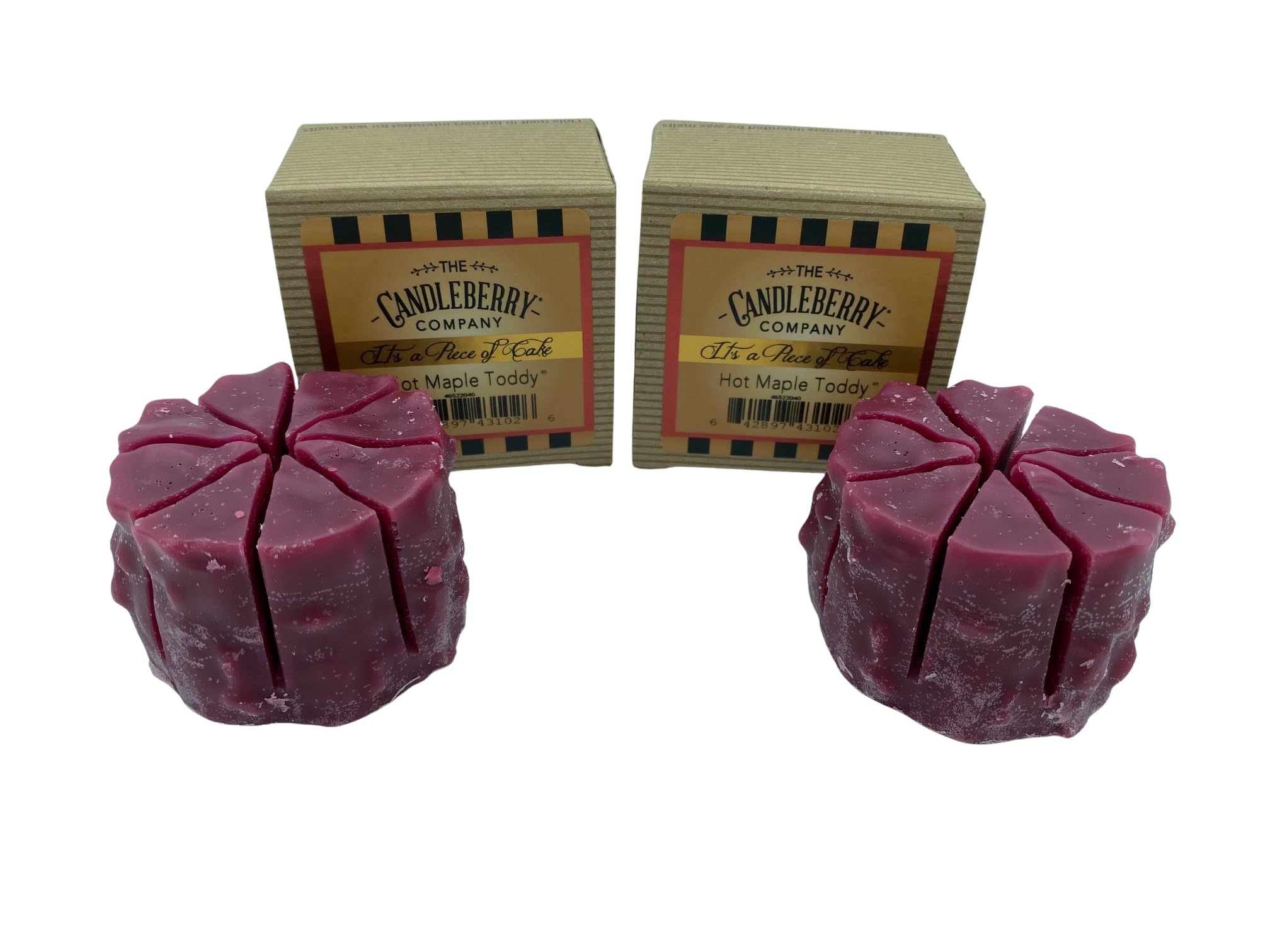 Two Candleberry Hot Maple Toddy Simmering Tarts