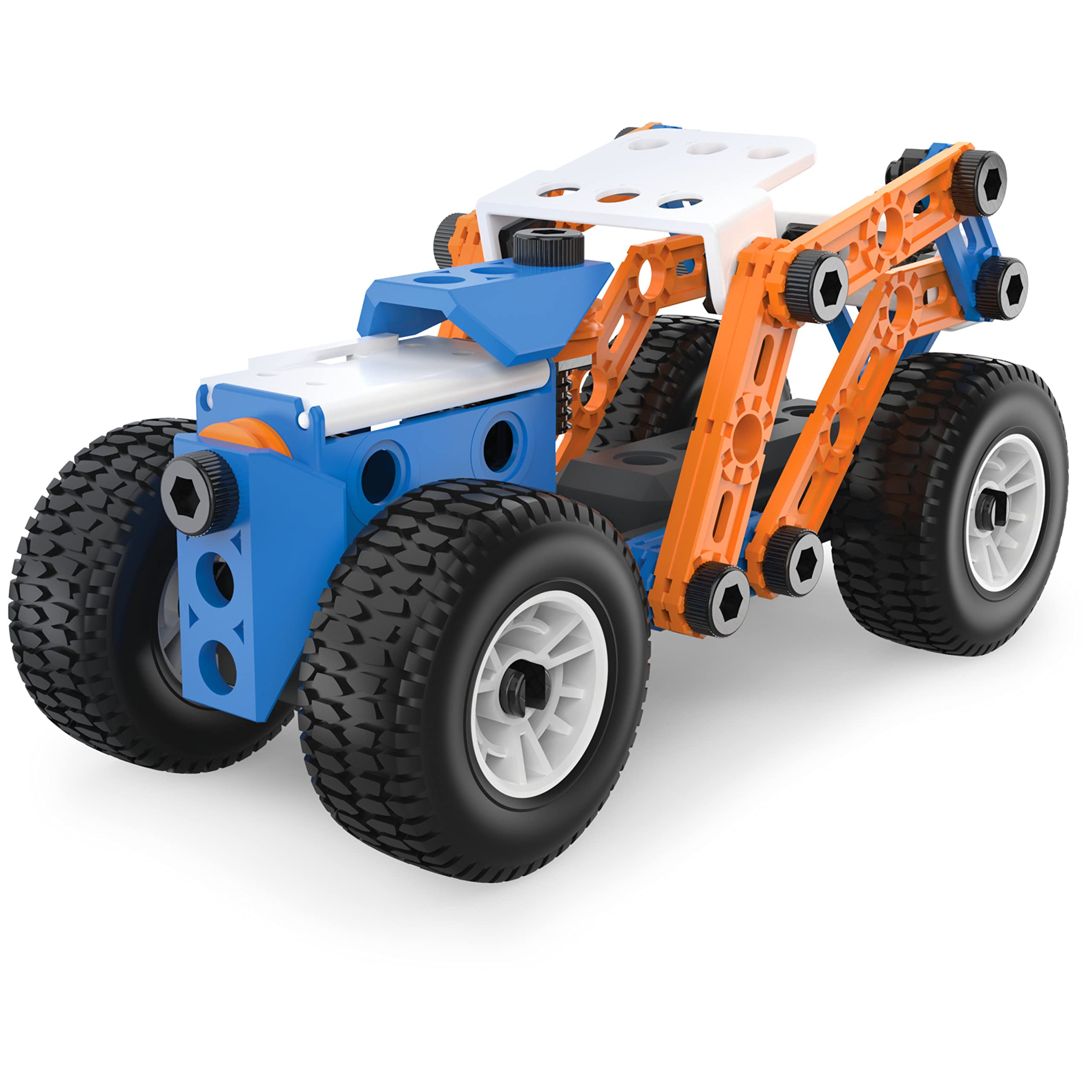 MECCANO Junior - Cubo 150 Piezas - Kit de construcción de Modelo Steam de 150 Piezas para Juego Libre - 6055102 - Juguetes Niños 5 años +