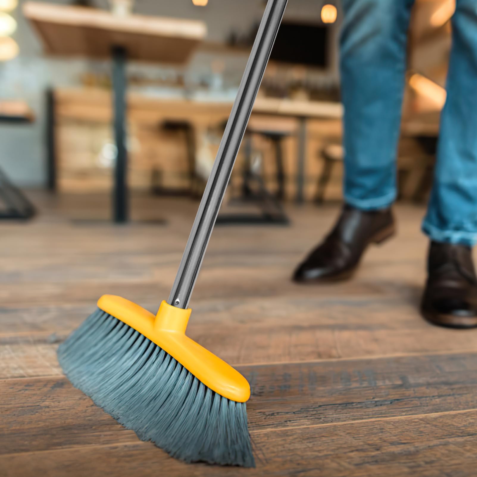 HOMOCONO Broom Handle Grip for Floor Cleaning Replacement Mop Handle Compatible Various Broom Comfortable Design for Easy Use Versatile