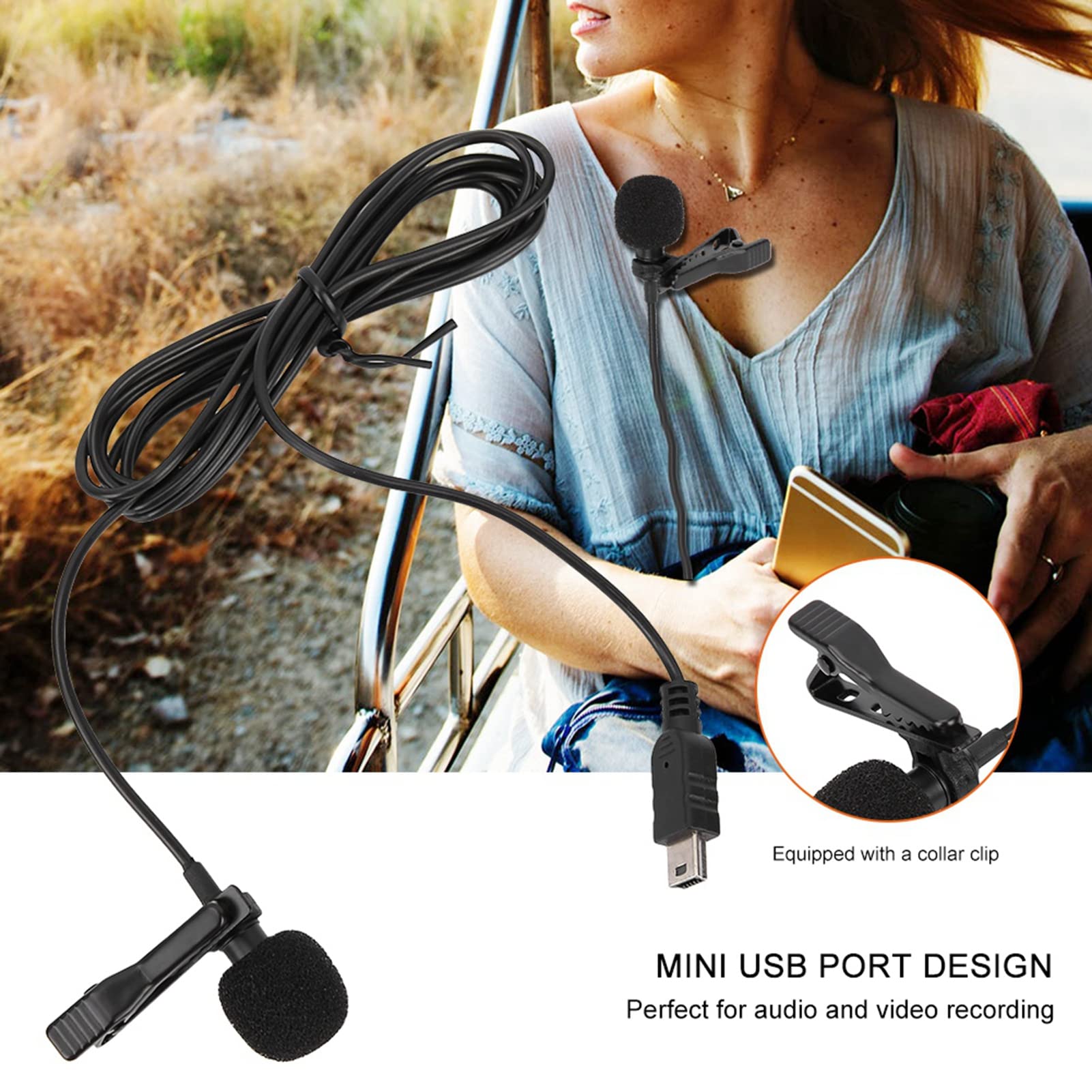 Yosoo Health Gear Mini USB External Microphone - Image 3