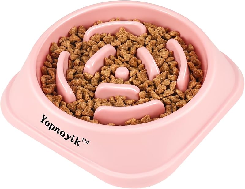Comedouro lento para cães grandes com labirinto e base estável Yopnoyik (L)