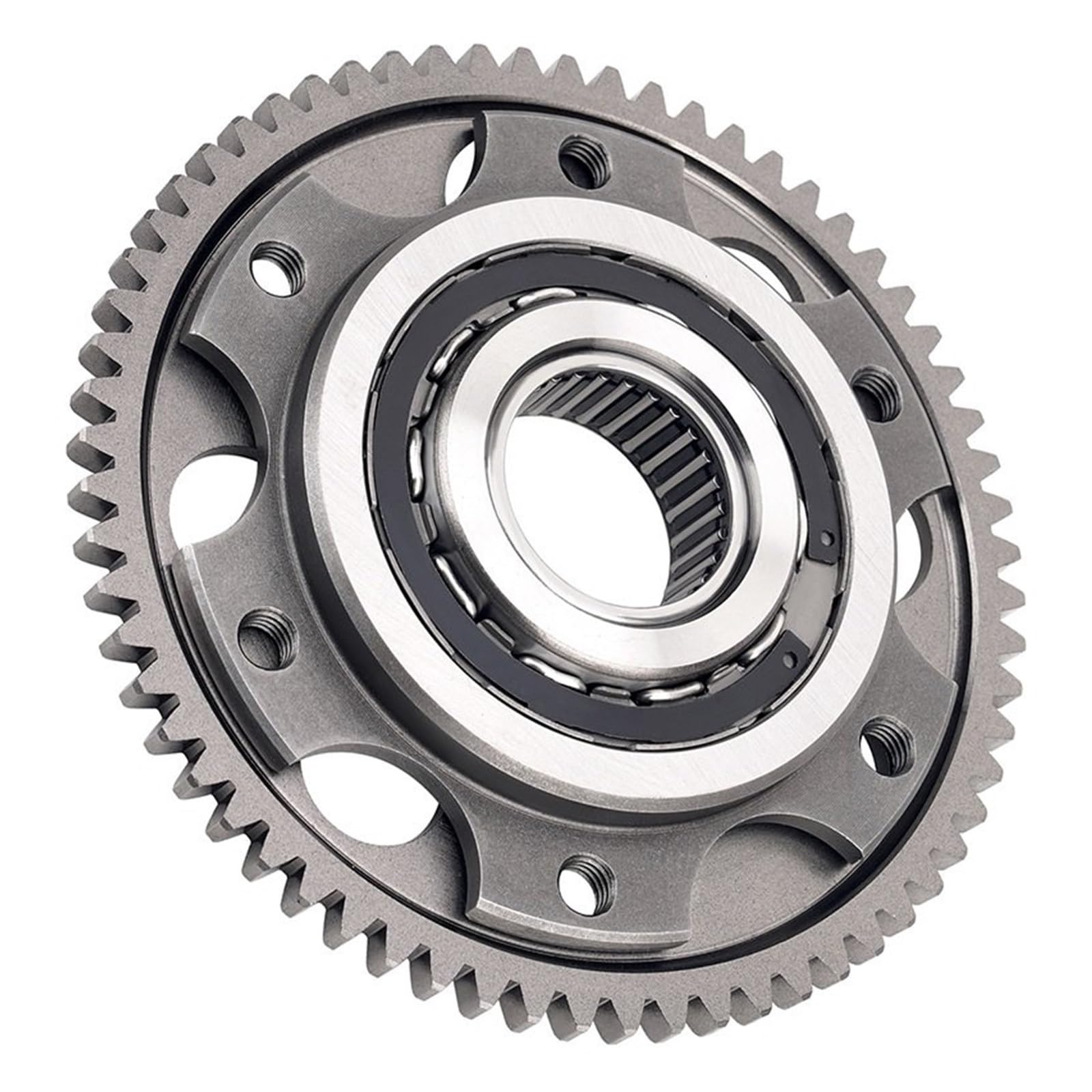 Compatible Con Bmw F650GS F800S F800ST F800GT F800GS Motocicleta Rodamiento Unidireccional Engranaje De Embrague Arranque Y Conjunto Volante Piñón de cadena Delantero | Starter Clutch Assy
