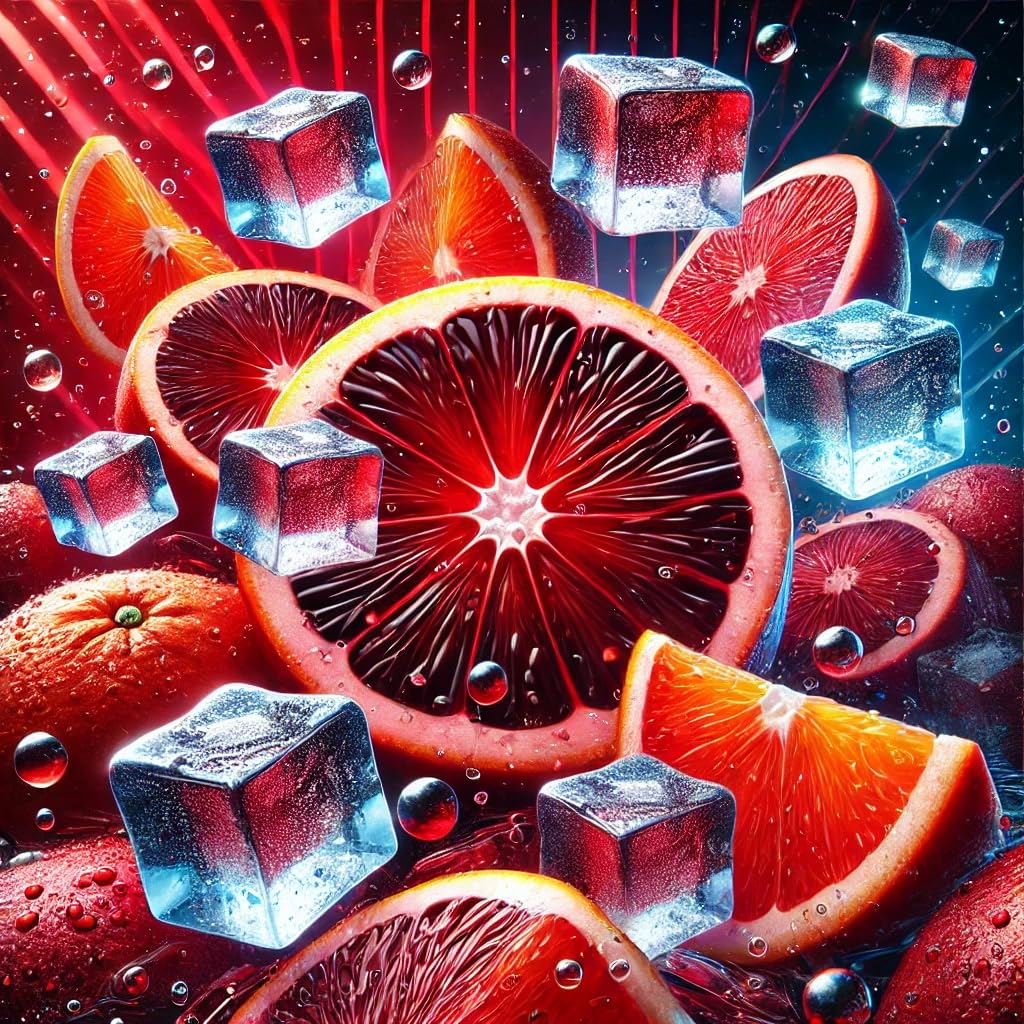 Bloodorange Ice - naranja sanguina Ice aroma concentrado - Vegano - Sasami - 100ml