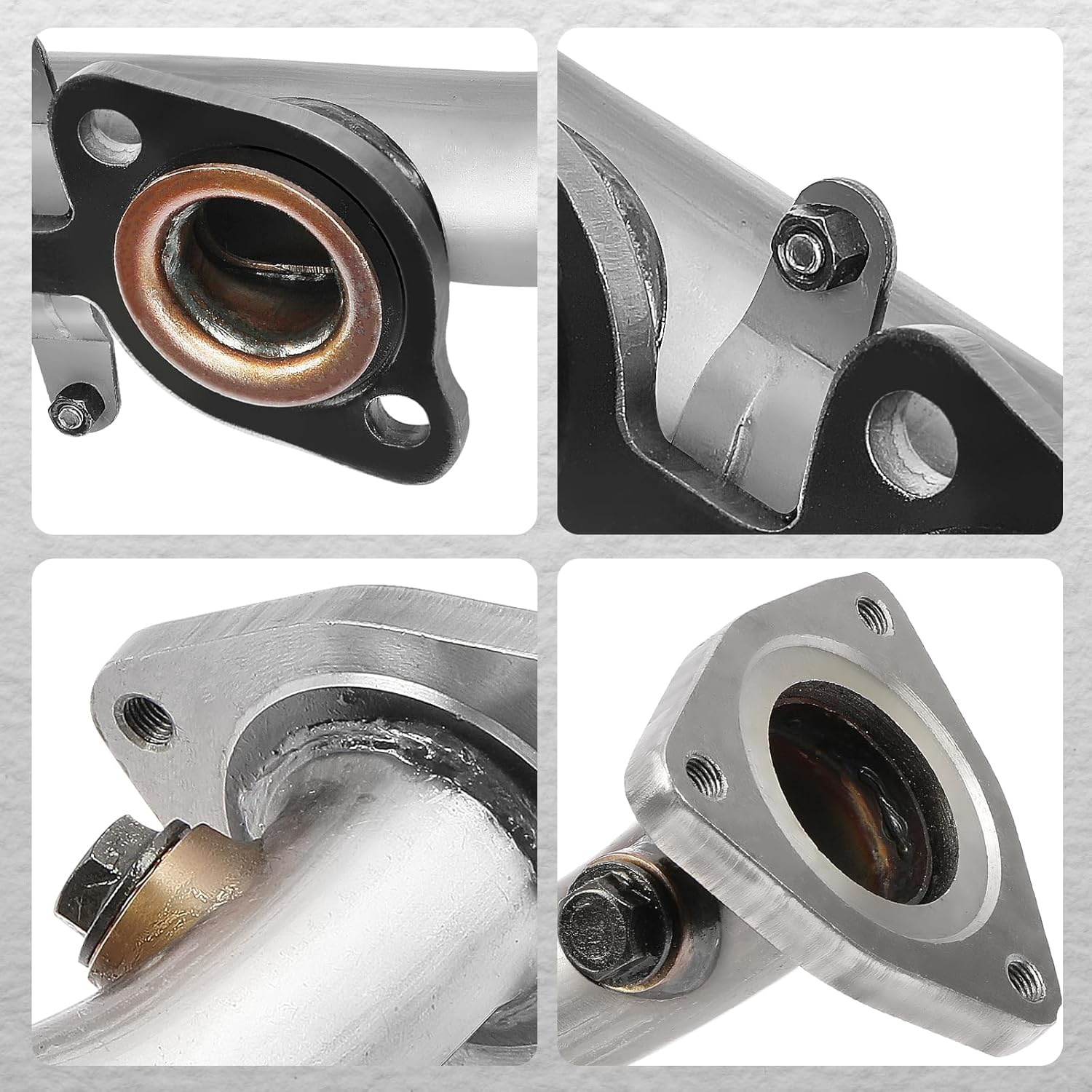 674684 Right Side Exhaust Manifold Kit, Fit for Toyota Sequoia 2001-2004 V8 4.7L, Fit for Toyota Tundra 2000-2004 V8 4.7L, OE 674-684, 1710550150, 1710550151