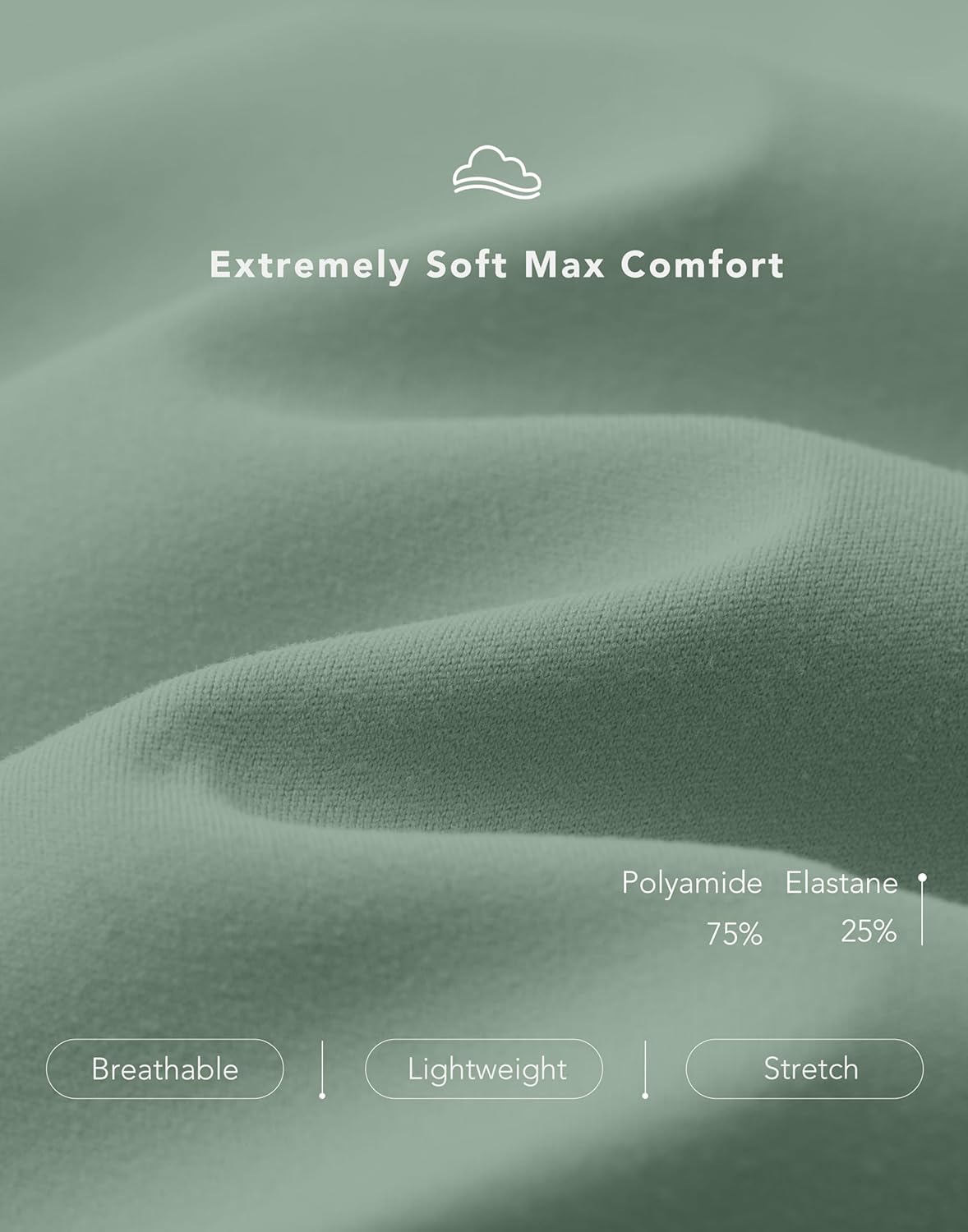 SANTINY Women's 9" High Waisted Bermuda Shorts with 4 Pockets Knee Length Long Shorts for Women Workout Athletic Casual - Image 6