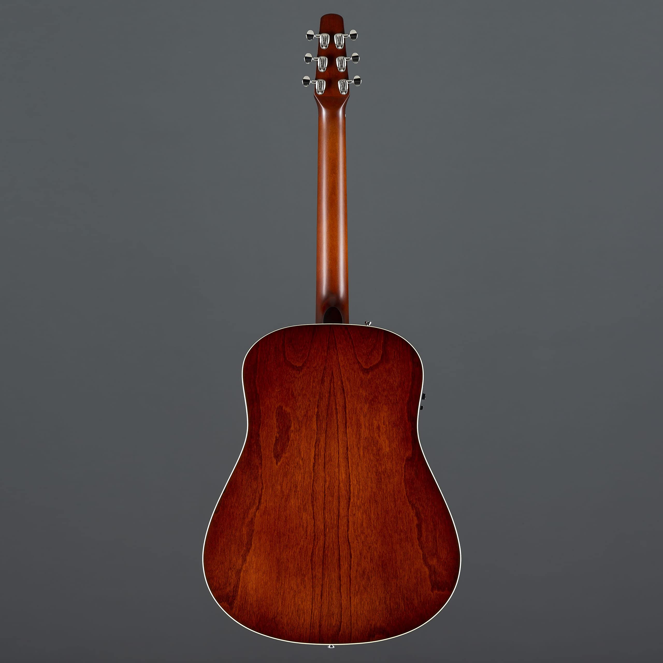 Seagull 6 String Acoustic-Electric Guitar, Right, Burnt Umber, Full (41831) - Image 3