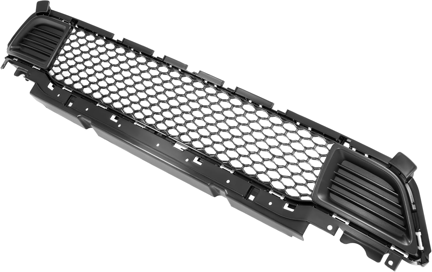 KUAFU Front Lower Grill Compatible with 2019-2023 Jeep Cherokee 68288039AB CH1036184 Lower Bumper Grille Plastic(ABS) Black