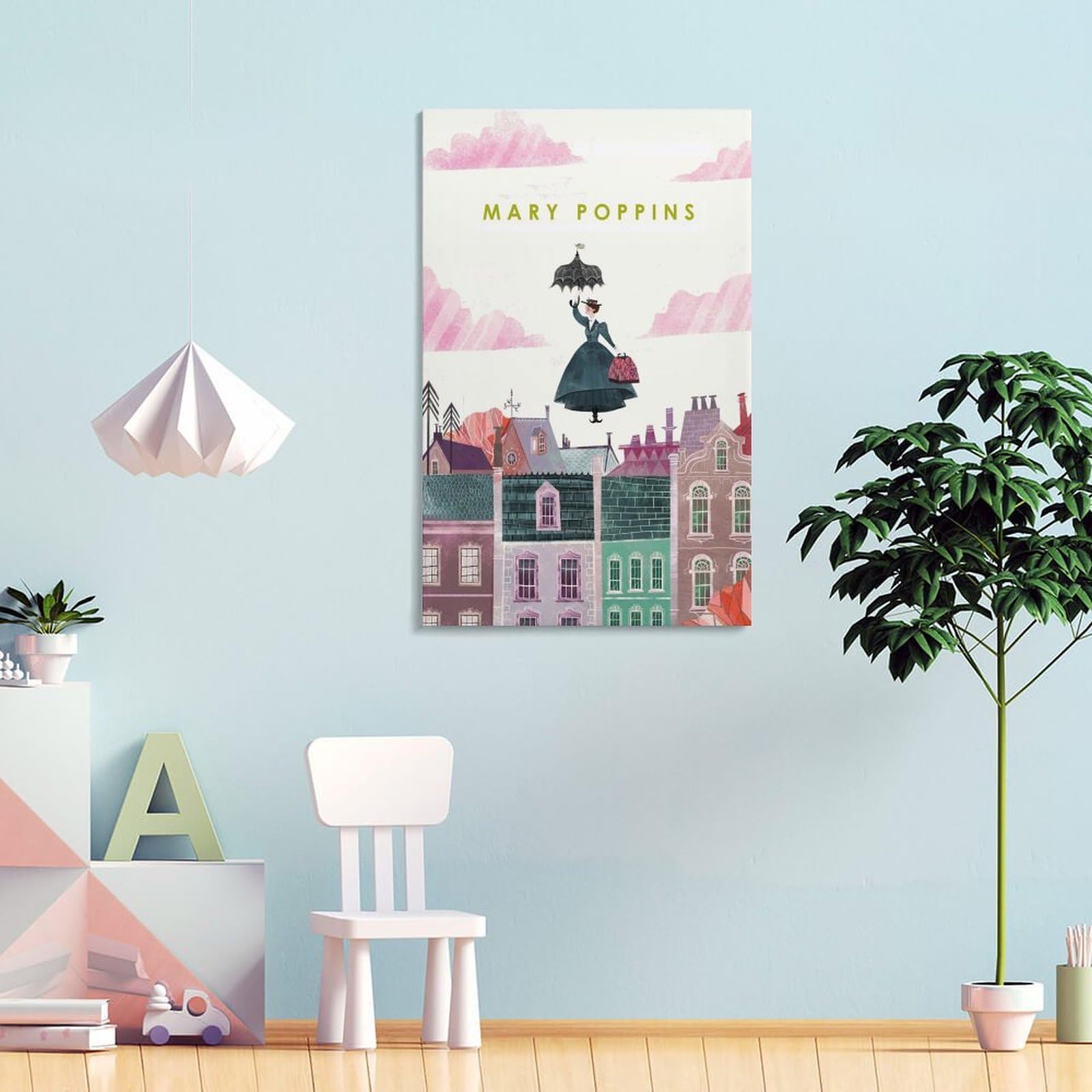 Amazon.co.jp: Mary Poppins 映画ポスター メリー・ポピンズ 印刷