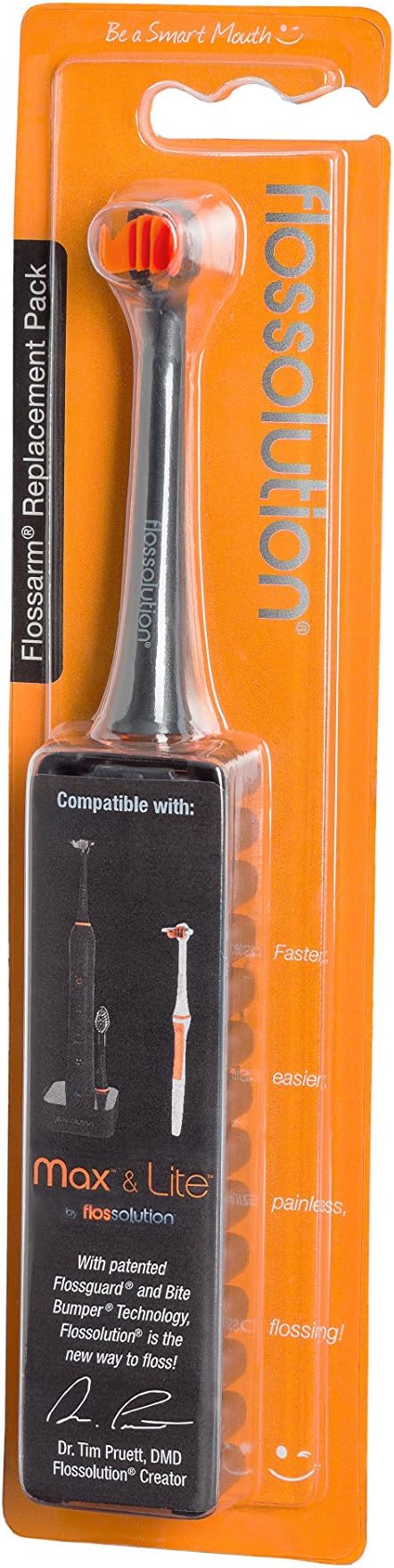 Flossolution Flossarm Replacement Pack (Black)