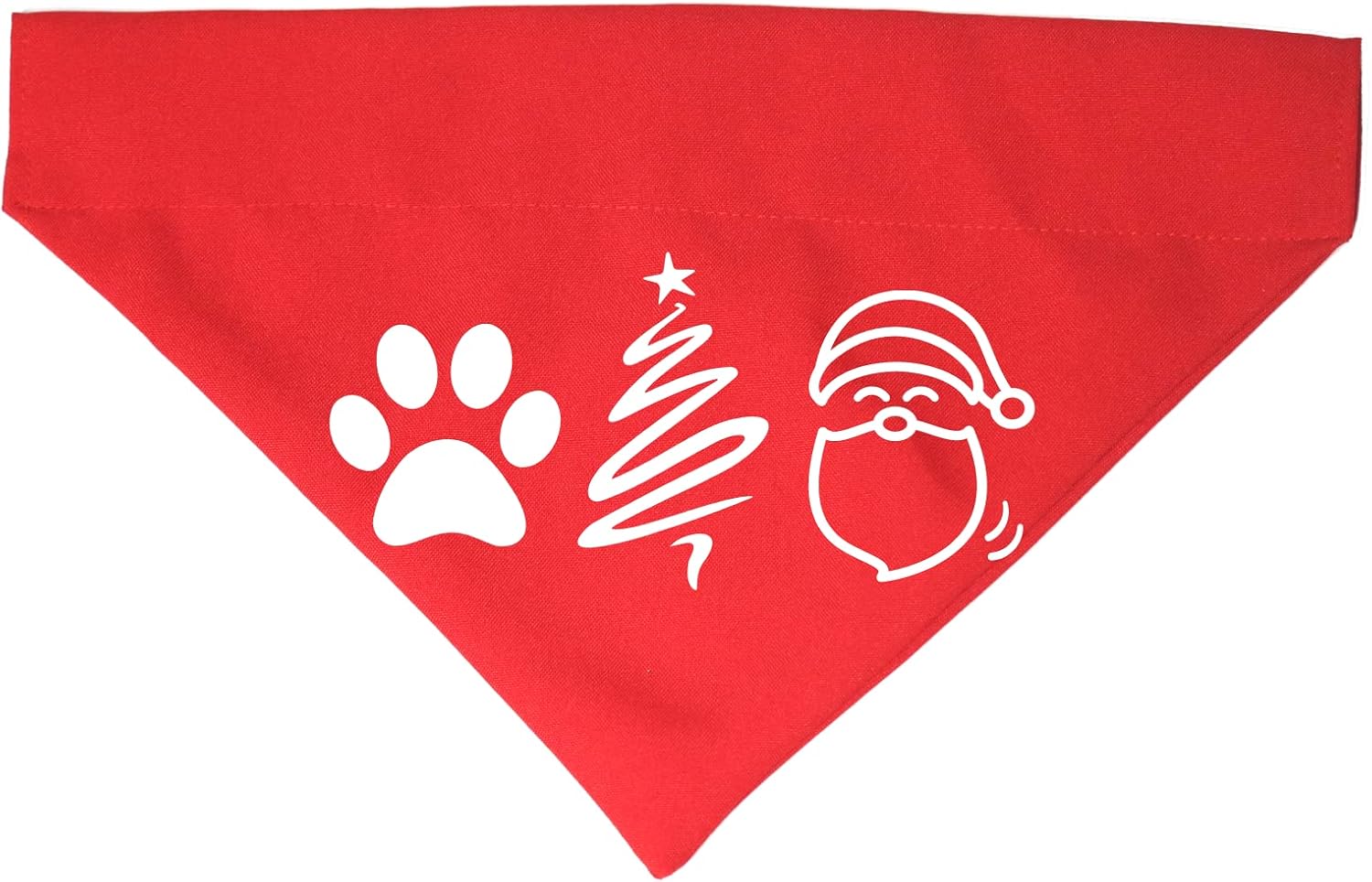 Matching Dog and Owner Sweaters Human Christmas Pajamas Pjs For Family Pet Sets With Set Outfits Clothes Dogs Paws Mom Women Bandana Humans Doggy Bandanas (U-Paw, Santa and tree (RED))