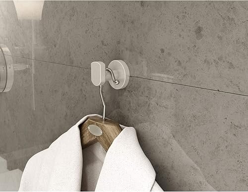 Miniatura 5 de Symmons 35AC4BUNDLESTN - Juego de accesorios de baño de 4 piezas de diámetro para montaje en pared en níquel satinado