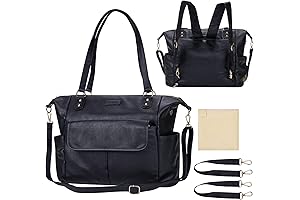 Diaper Bag Purses: Stylish Backpack Diaper Bags for Moms and Dads with Multiple Pockets