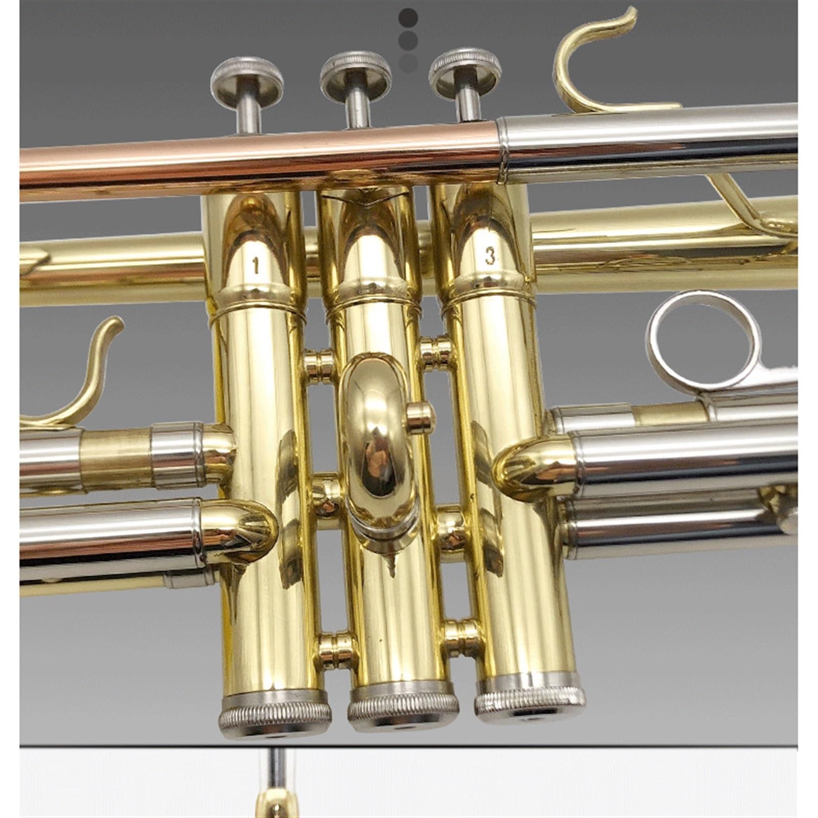 Instrumento De Trompeta Trompeta De Tres Tonos En C Alto Para Que Adultos Principiantes Toquen Instrumentos De Viento De Metal